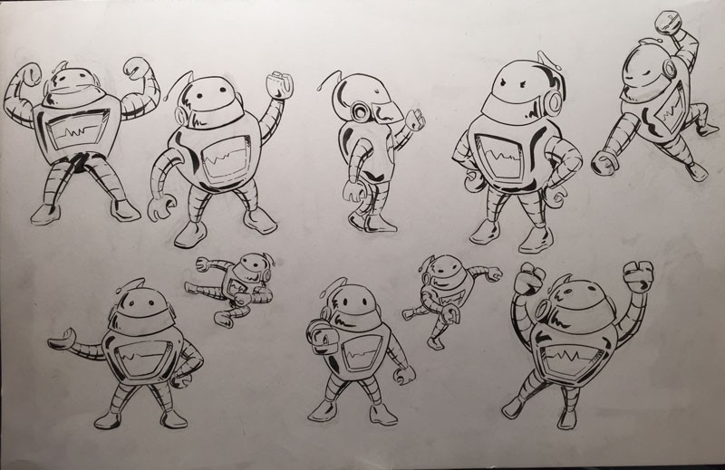 Robot-Character-Design-Inks